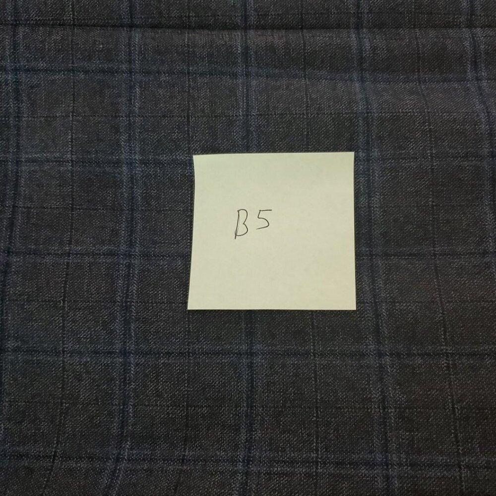 Ralph Ralph Lauren Suit Jacket Sport Coat Blazer 50L Blue Windowpane Wool - Picture 15 of 15